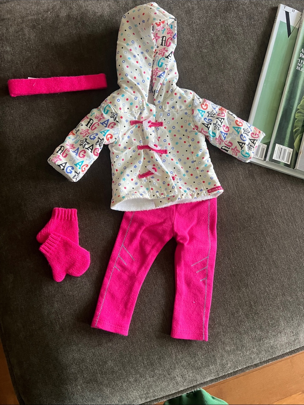 American girl ski set